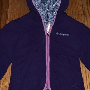 Reversible girls jacket